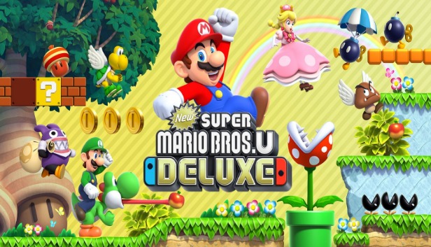 New Super Mario Bros U Deluxe Switch NSP Pre-Installed Steamunderground.net