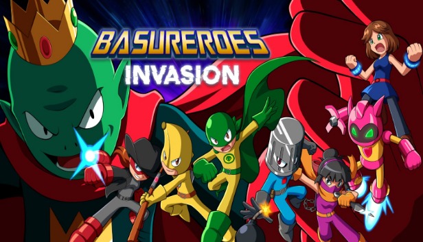 Basureroes Invasion Switch NSP Pre-Installed Steamunderground.net
