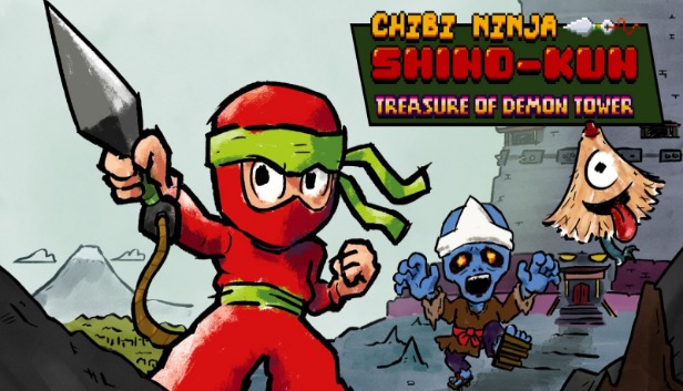 Chibi Ninja Shino-kun Treasure of Demon Tower Switch NSP Pre-Installed Steamunderground.net