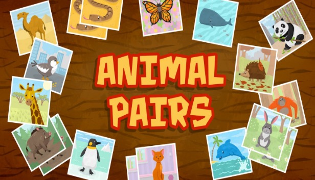 Animal Pairs – Matching & Concentration Game for Toddlers & Kids Switch NSP Pre-Installed Steamunderground.net