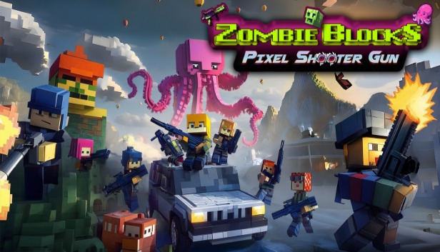 Zombie Blocks Pixel Shooter Gun Switch NSP Pre-Installed Steamunderground.net